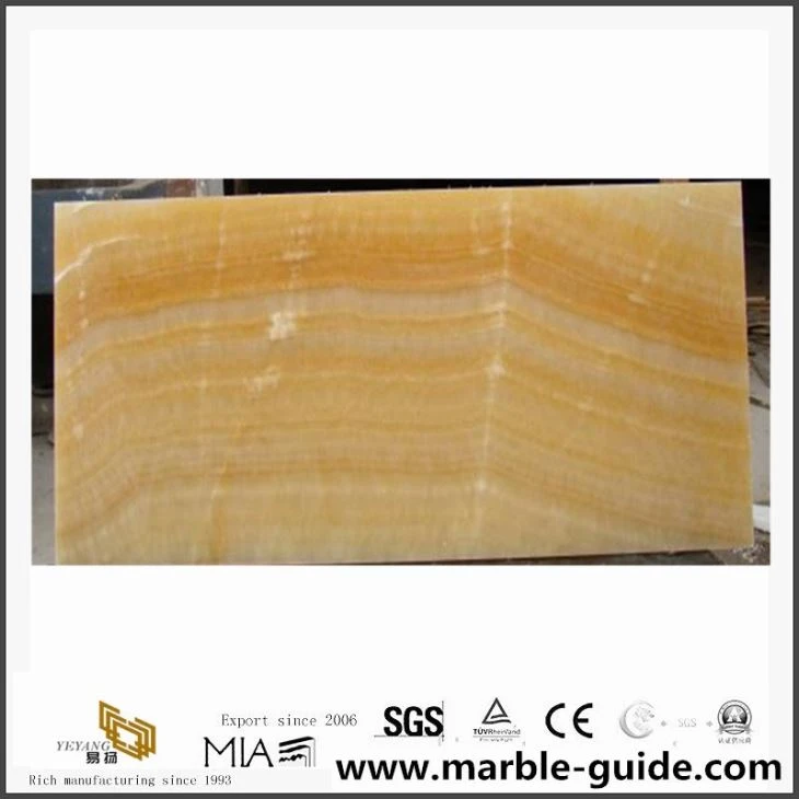 Top Surface China Yellow Honey Onyx Marble Floor Tile With Best Price