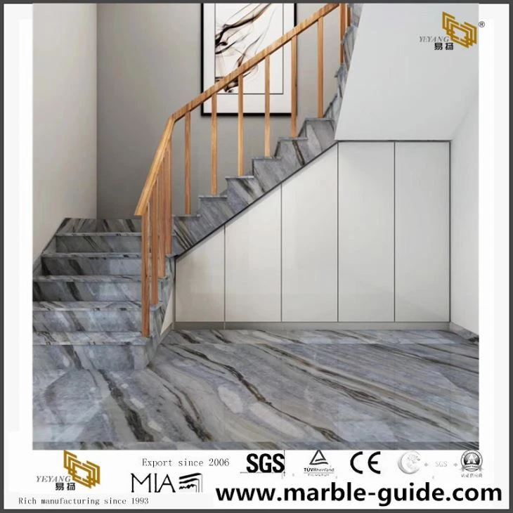 Blue Danube Marble Slabs For Villa