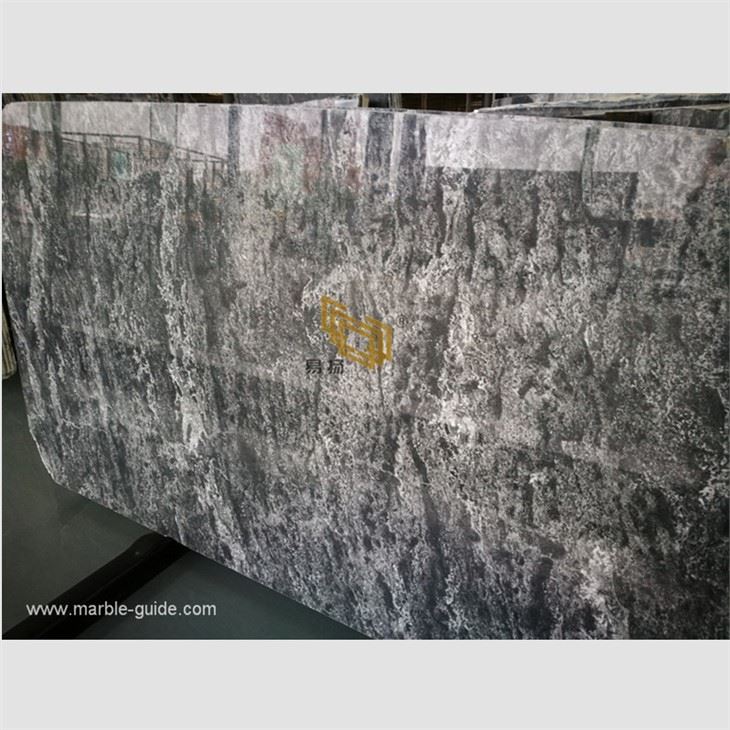 Galaxy Star Gray Marble Slabs For Projects