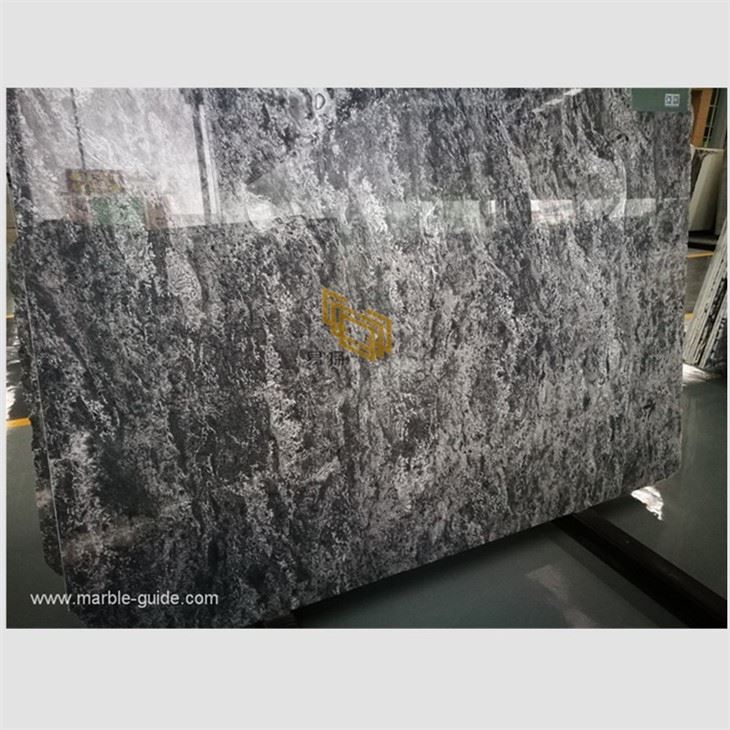Galaxy Star Gray Marble Slabs For Projects