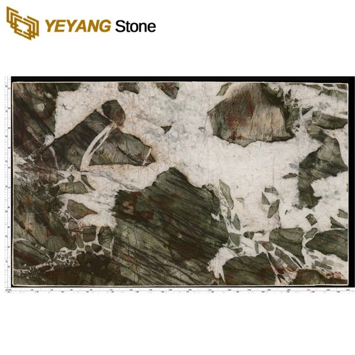 Brazil Da Vinci Green Luxury Marble Slab Price